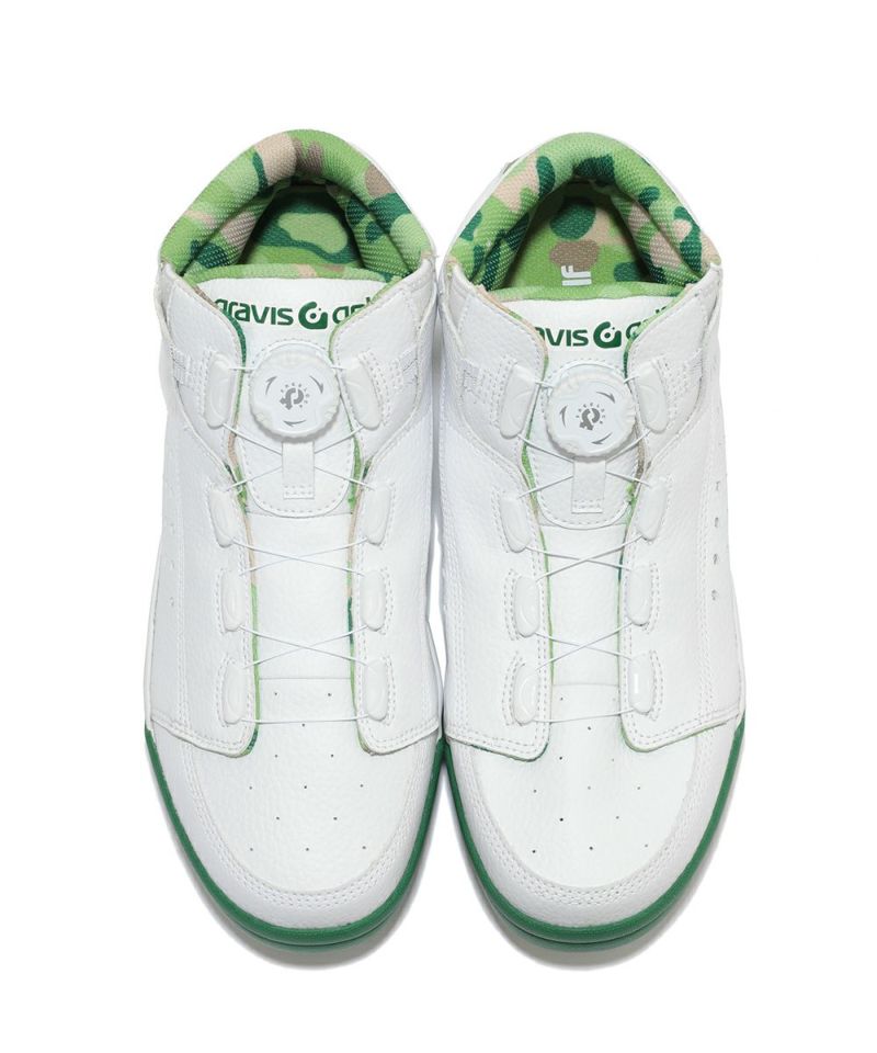 Unisex Gravis Free Lock Golf Shoes White