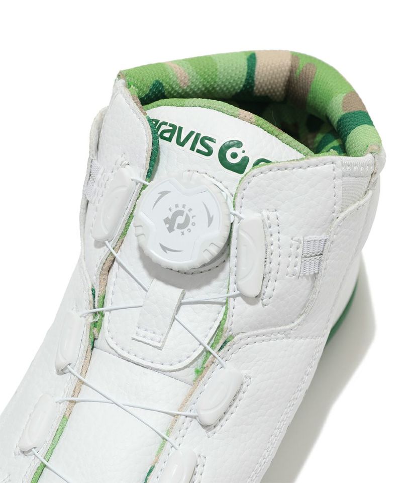 Unisex Gravis Free Lock Golf Shoes White