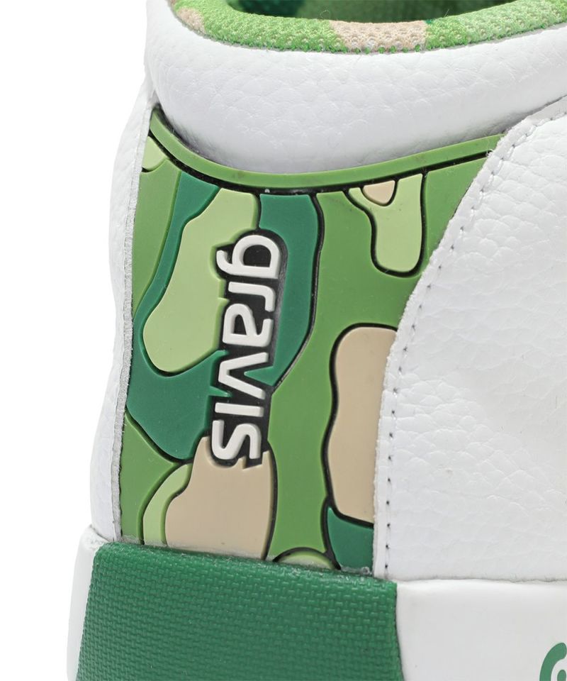 Unisex Gravis Free Lock Golf Shoes White