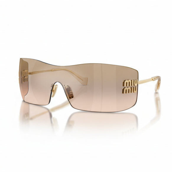 MIU MIU Sunglasses 0MU B53S 5AK20P44 - Gold