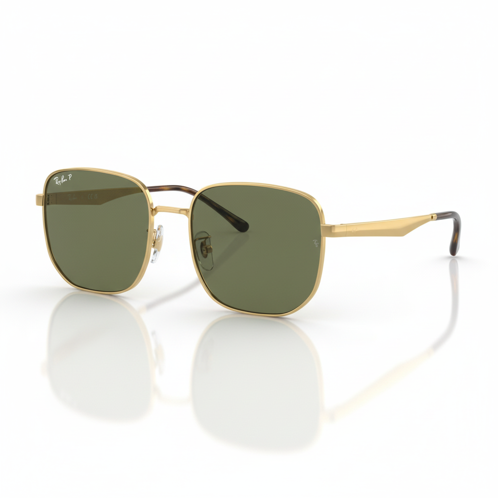 Ray-Ban Sunglasses 0RB3713D 001/9A57 - Arista gold