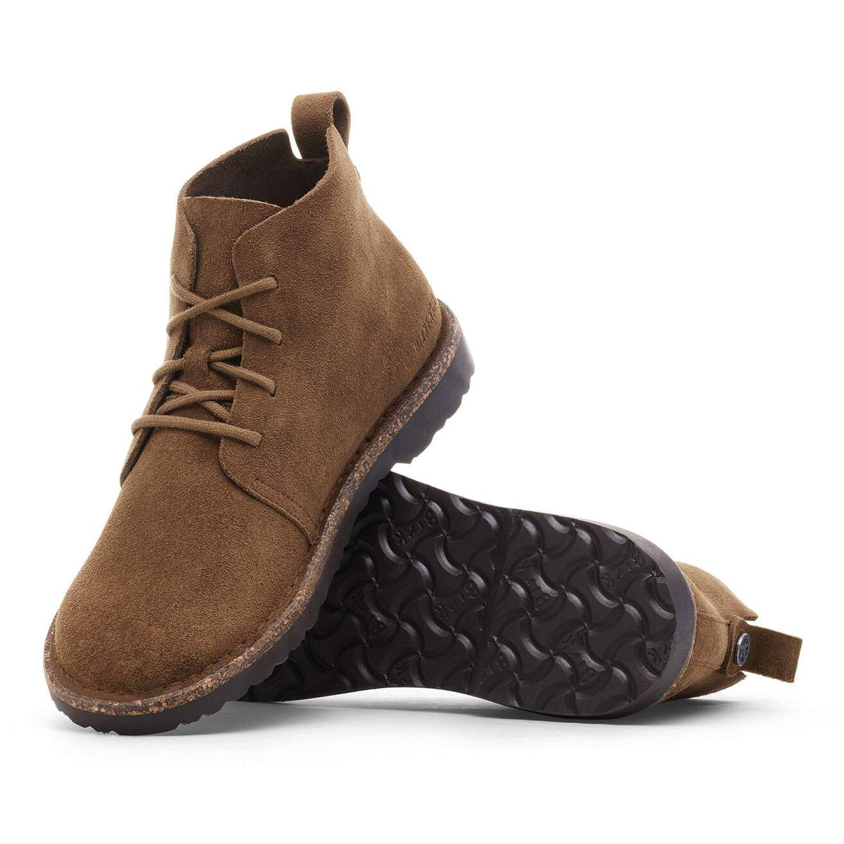 Men's Uppsala Mid Suede Leather Dark Tea