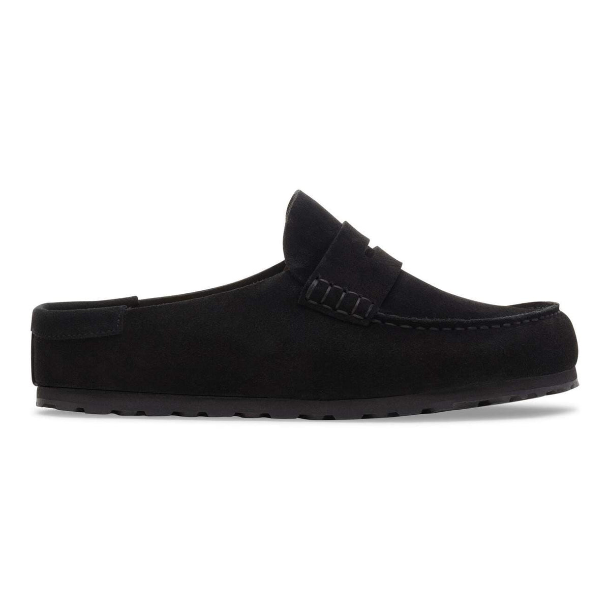 Women's Naples Wrapped Suede Leather Black