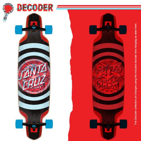 Drop Down Decoder Roskopp 9.50" x 37" Skateboard