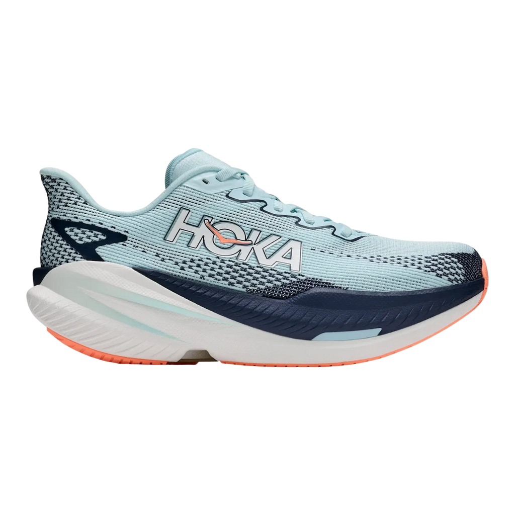 Hoka One Mach X 3 Glimmering-Blue/Varsity-Navy Women 1168721-GBLV
