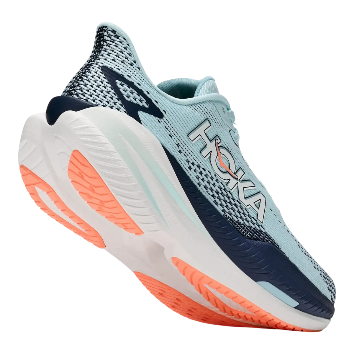 Hoka One Mach X 3 Glimmering-Blue/Varsity-Navy Women 1168721-GBLV