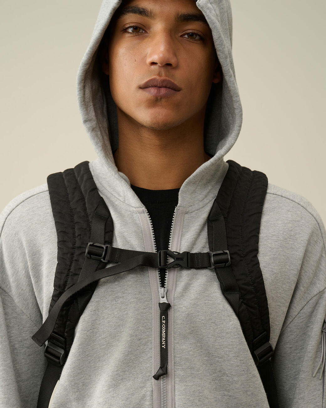 Nylon B Backpack Black