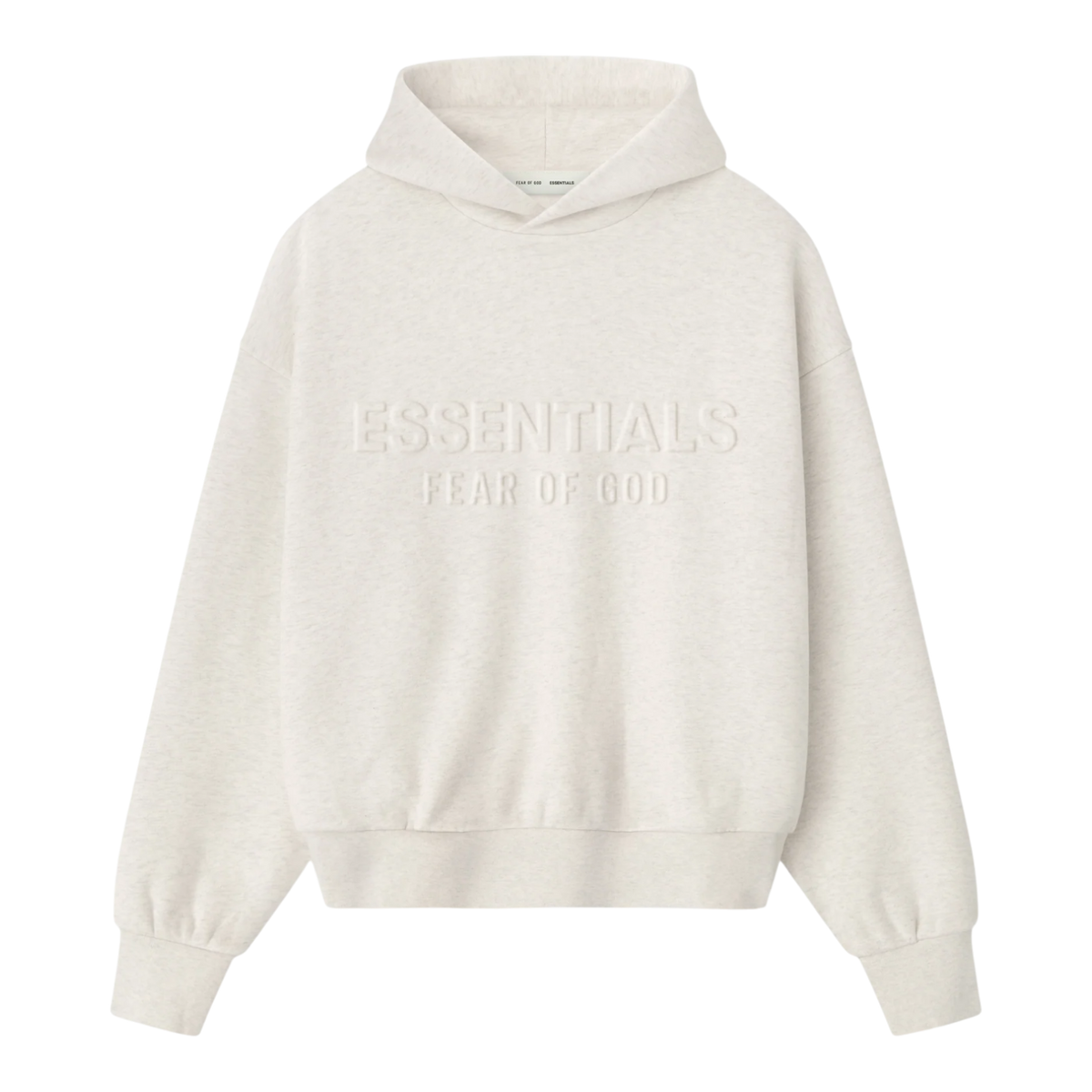 Essentials Classic Hoodie Oatmeal Heather Men 192HO256212F
