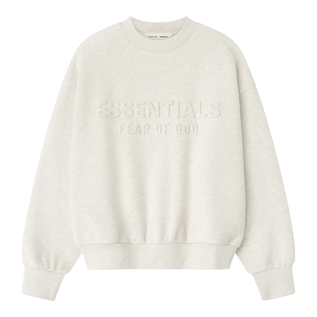 Fear of God Essentials Classic Crewneck Oatmeal Heather 192HO256552F