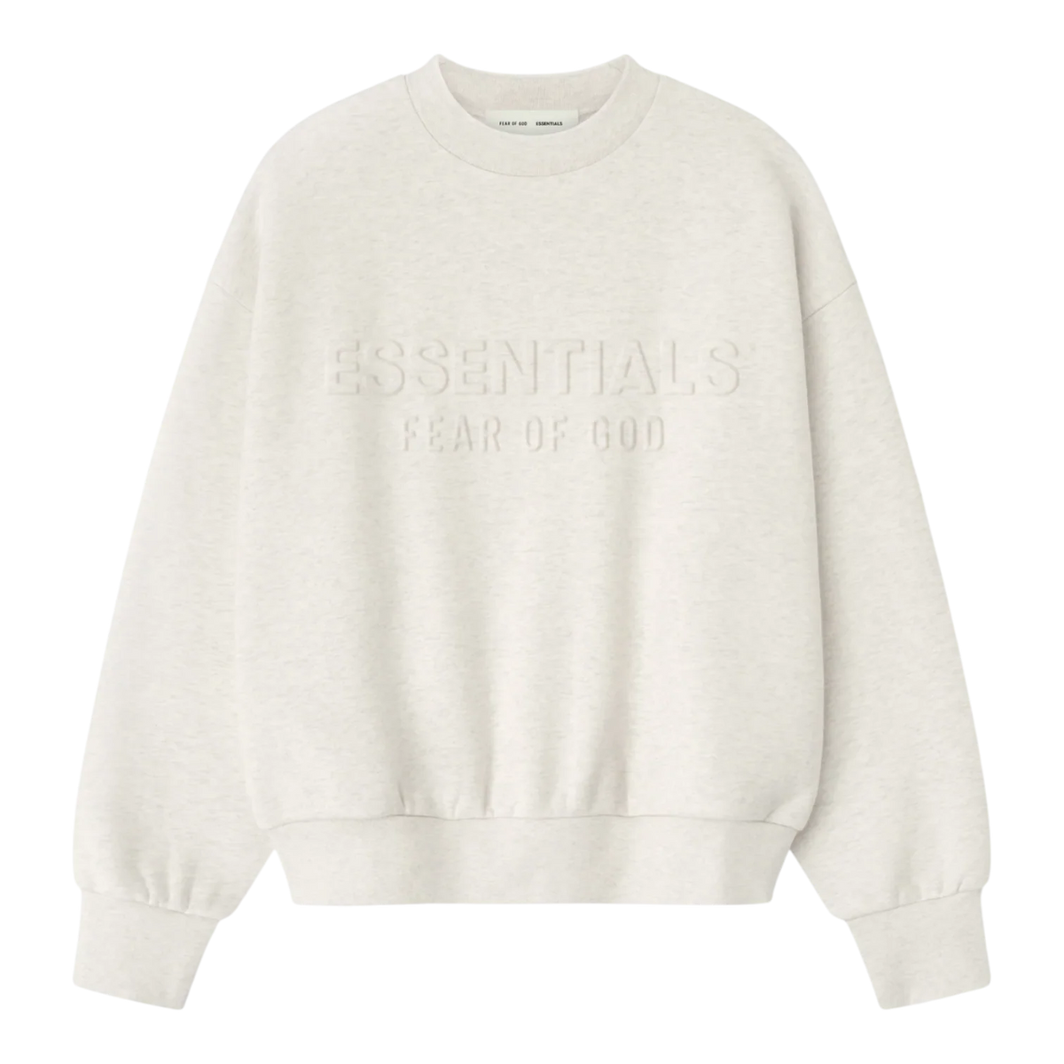Fear of God Essentials Classic Crewneck Oatmeal Heather 192HO256552F