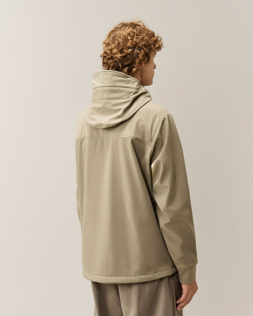 C.P. Company Shell-R Goggle Jacket in Fallen Rock - Beige