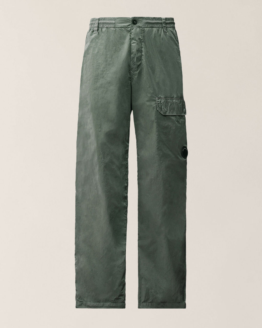 C.P. Company Chrome-R Regular Lens Cargo Pants in Castor Grey