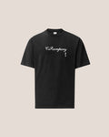 C.P. Company 30/1 Jersey Logo T-Shirt in Black