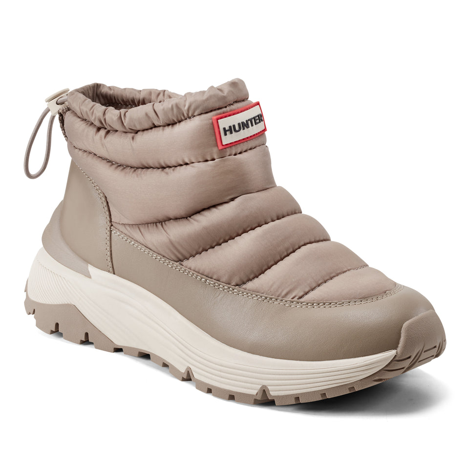 Women's Anne Insulated Waterproof Snow Booties Medium Natural