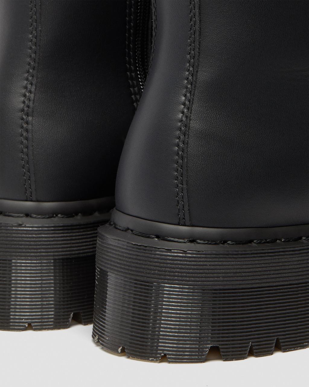 Unisex Vegan Jadon II Mono Platform Boots Black