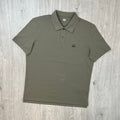 CP Company Piquet Polo Shirt - Fallen Rock
