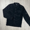 CP Company Corduroy Overshirt - Black