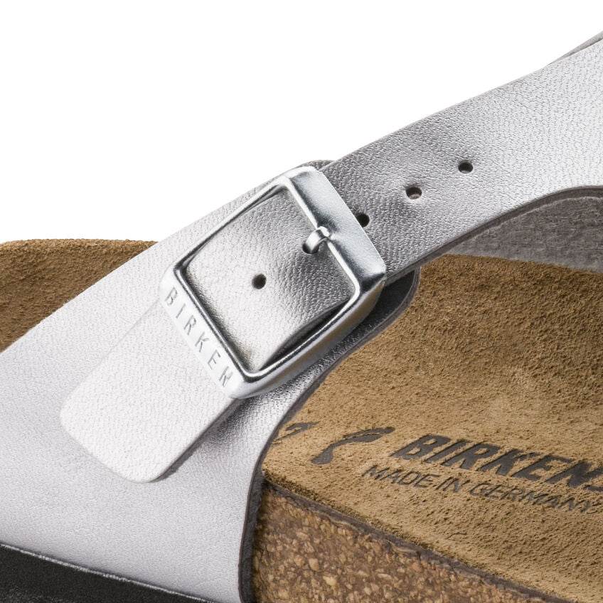 Women's Gizeh Birko-Flor Silver Medium/Narrow