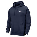 Nike Sportswear Club Fleece Hoodie - Midnight Navy/White