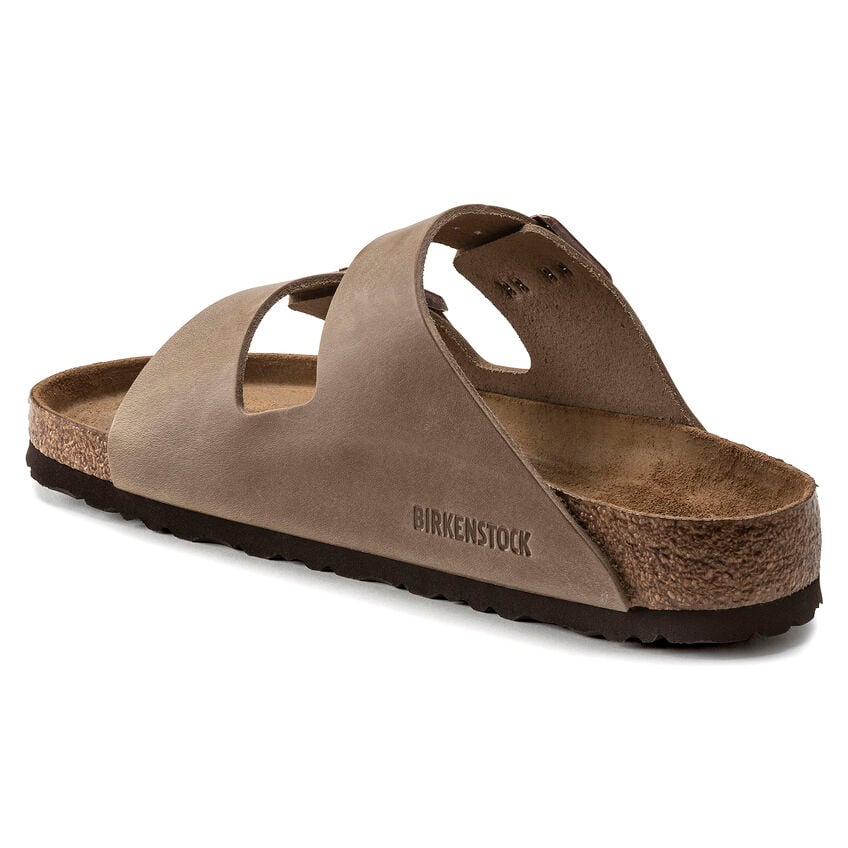 Unisex Arizona Soft Footbed Oiled Leather Tobacco Brown Regular/Wide