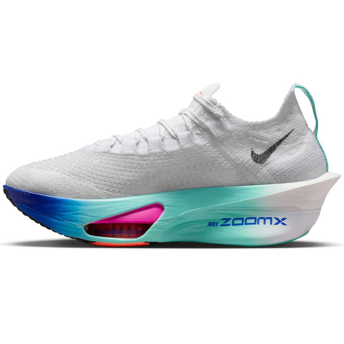 Women's Alphafly 3 Running Shoes White / Black / Hyper Turquoise / Concord