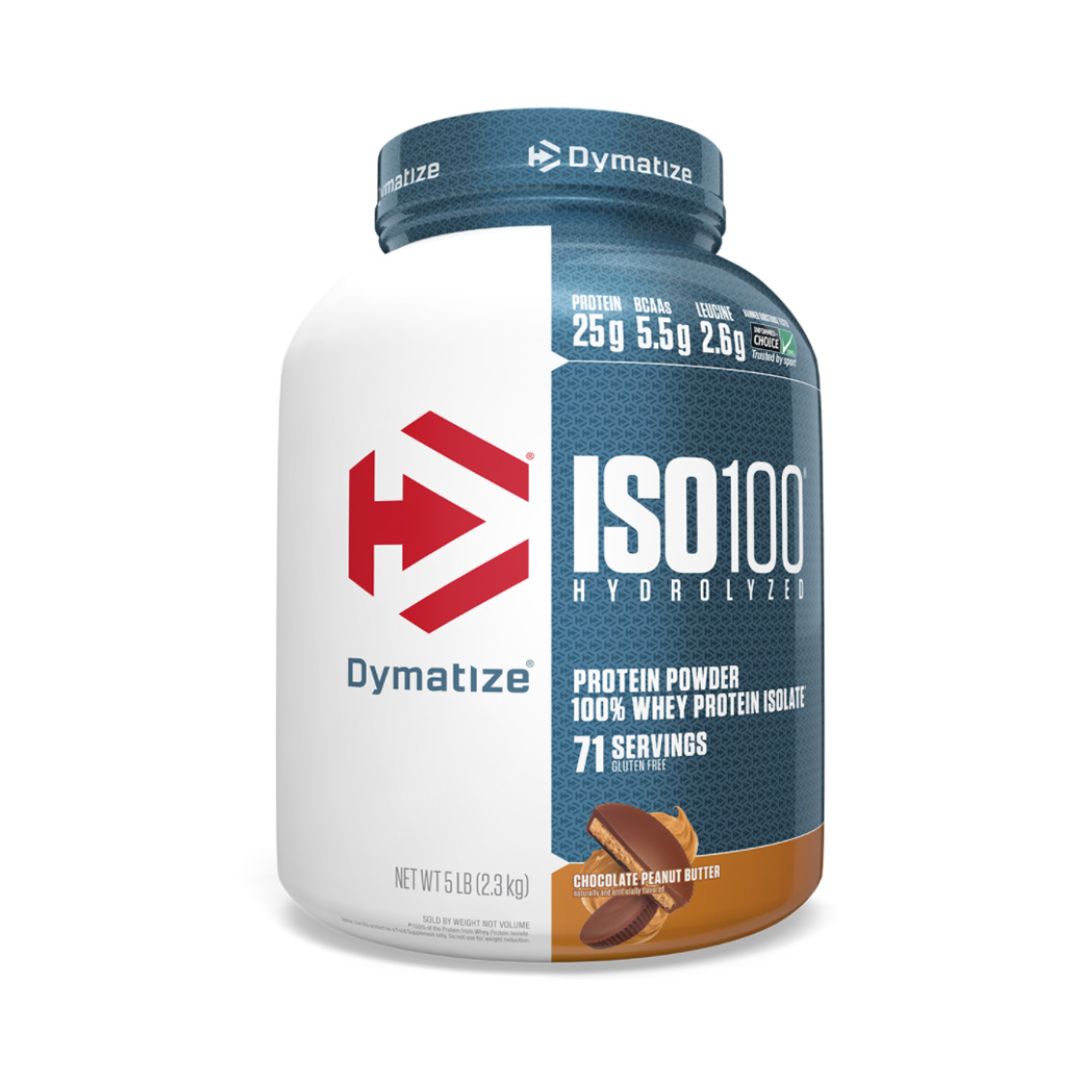 Dymatize ISO 100 5 LB  Chocolate Peanut Butter 2.3 KG