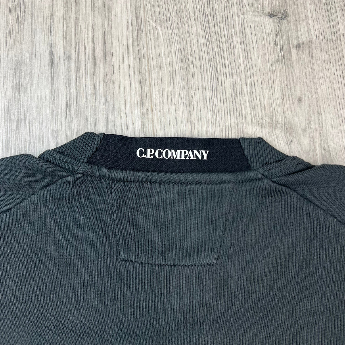 CP Company Raised Fleece Sweatshirt - Raven