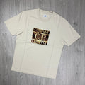 CP Company Faded Logo T-Shirt - Frozen Dew