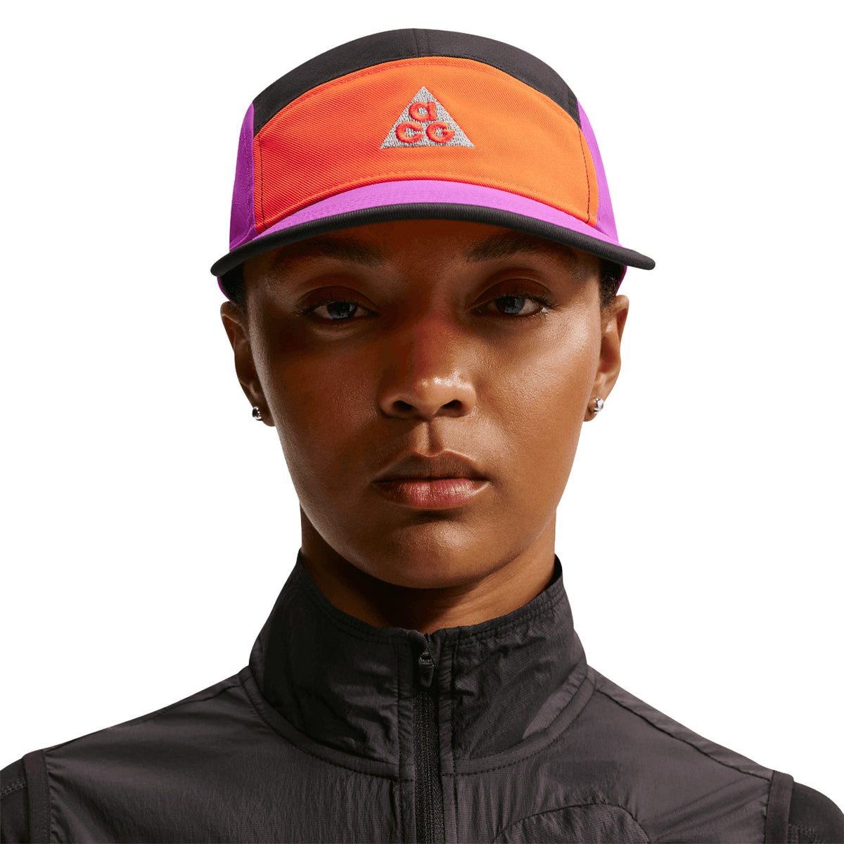 ACG Fly Unstructured Cap Safety Orange / Vivid Purple / Black