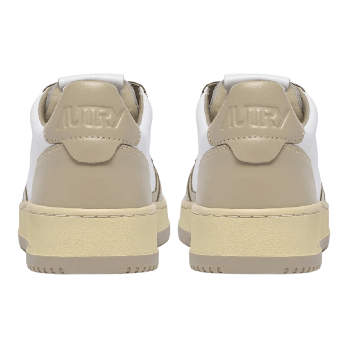 Autry Medalist Low Leather/White Women AULW-WB60
