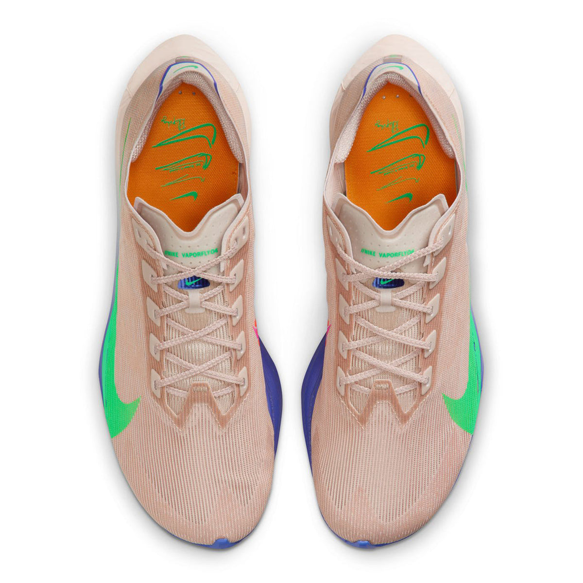 Men's Vaporfly 4 Eliud Kipchoge Running Shoes Silt Red / Fire Pink / Bright Ceramic / Green Shock