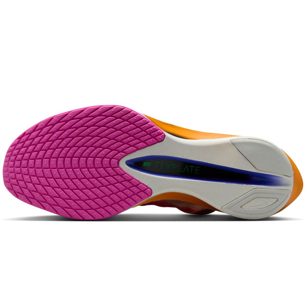 Women's Vaporfly 4 Eliud Kipchoge Running Shoes Silt Red / Fire Pink / Bright Ceramic / Green Shock