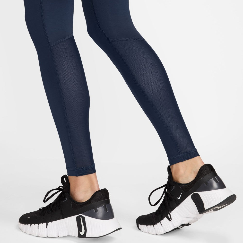 Pro Mid-Rise Mesh-Paneled Leggings