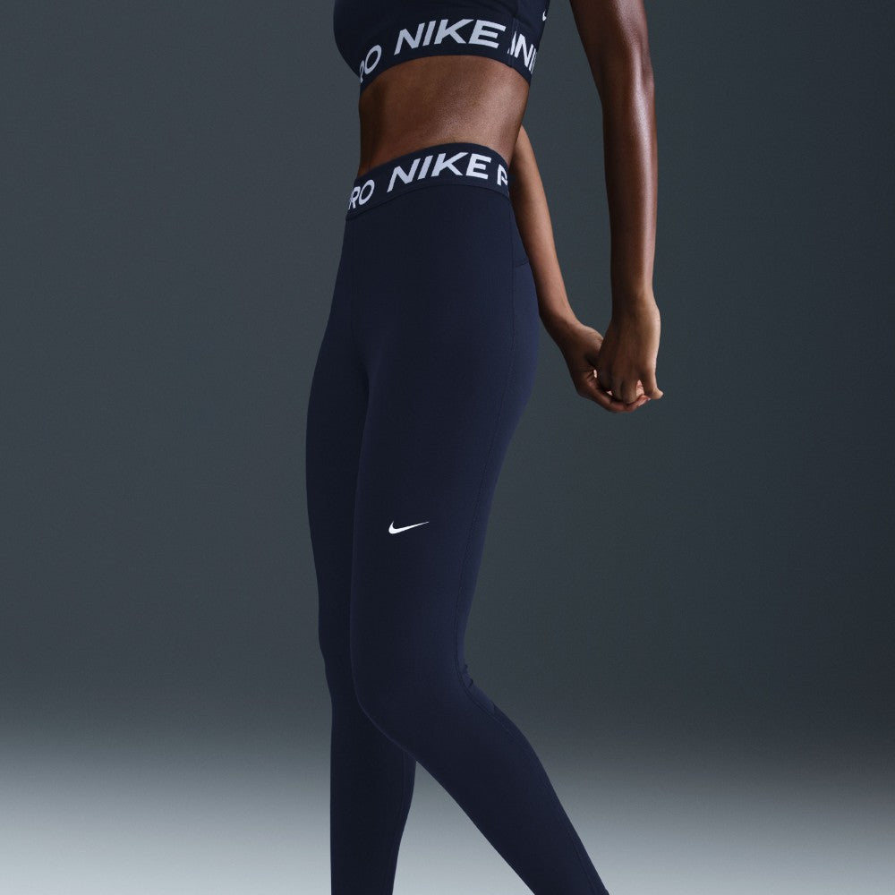 Pro Mid-Rise Mesh-Paneled Leggings