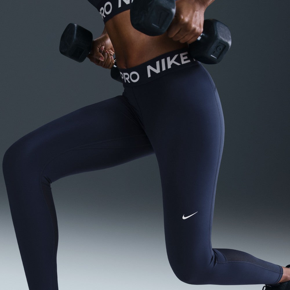 Pro Mid-Rise Mesh-Paneled Leggings