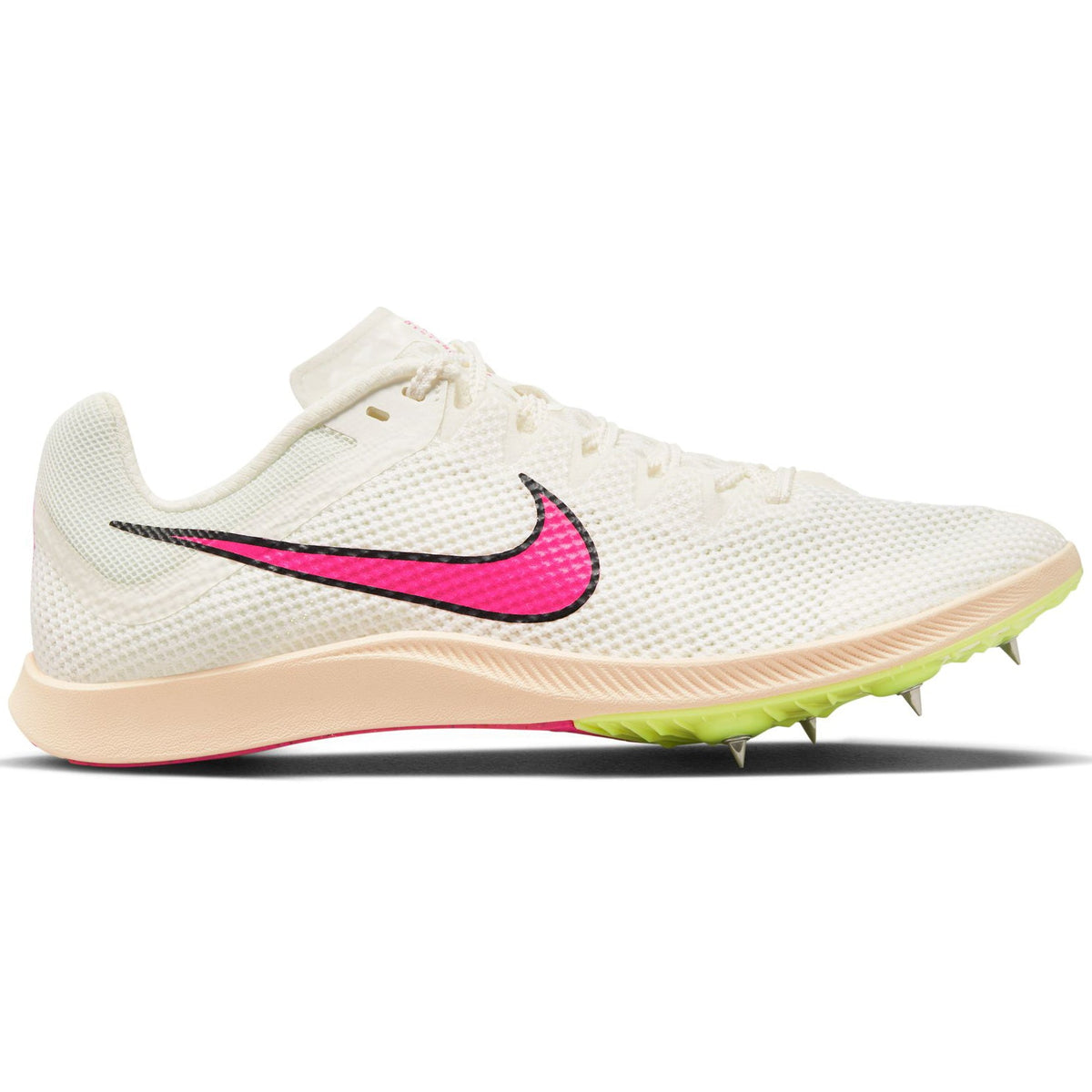 Nike Zoom Rival Distance Running Spikes Sail / Light Lemon Twist / Guava Ice / Fierce Pink