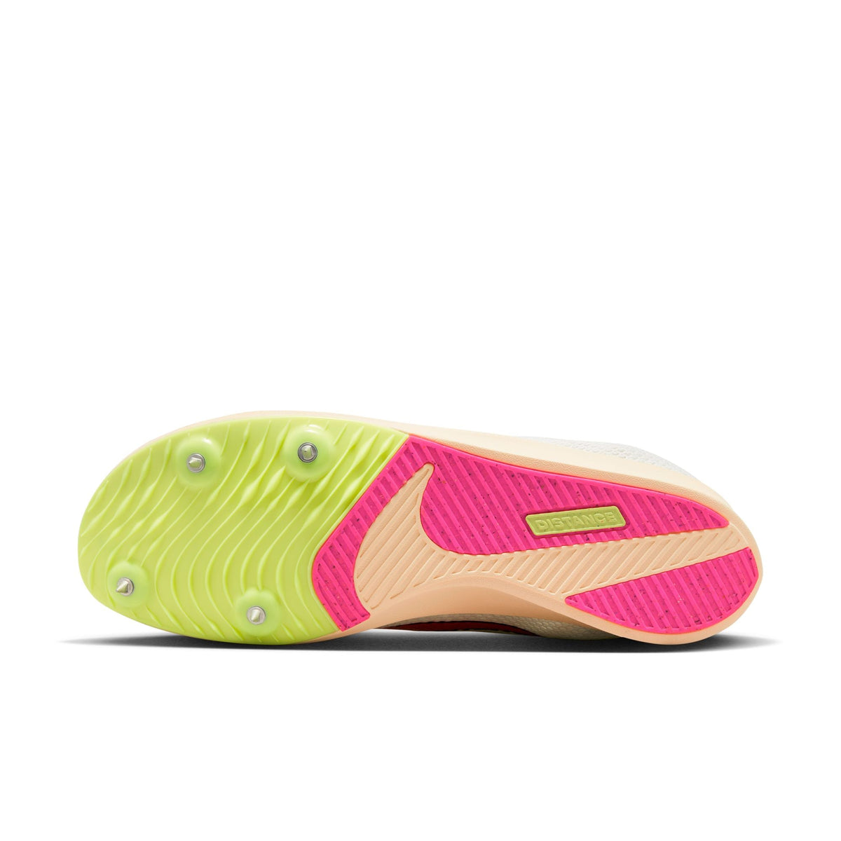 Nike Zoom Rival Distance Running Spikes Sail / Light Lemon Twist / Guava Ice / Fierce Pink