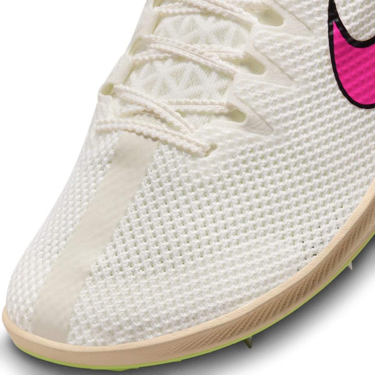 Nike Zoom Rival Distance Running Spikes Sail / Light Lemon Twist / Guava Ice / Fierce Pink
