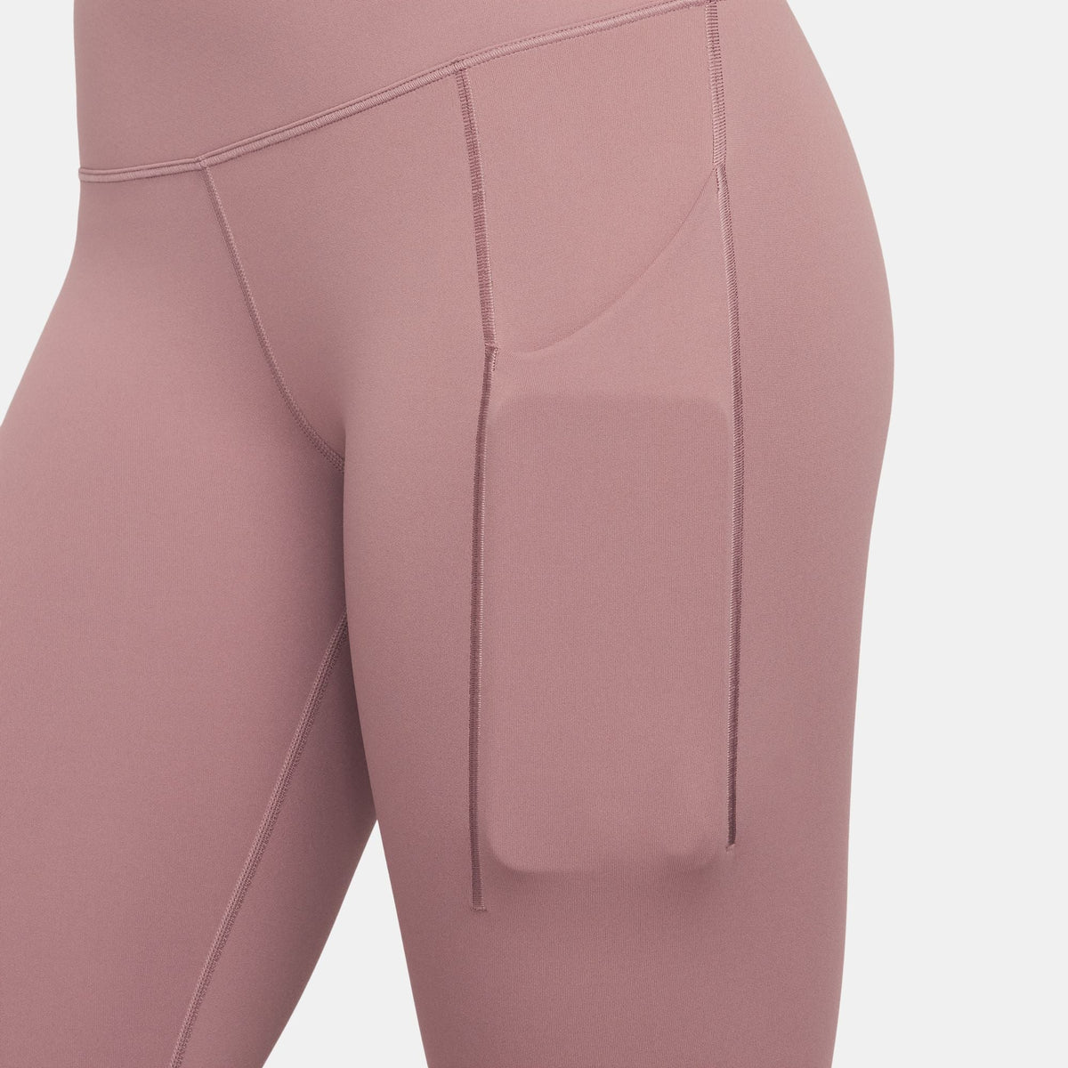 Women's Universa Medium-Support High-Waisted Full Length Leggings Smokey Mauve / Black