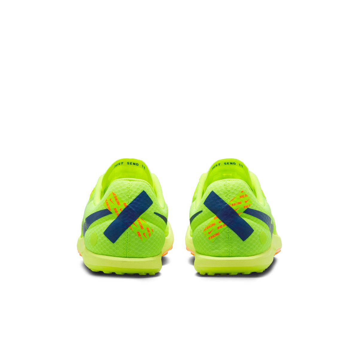 Nike Zoom Rival XC 6 Running Spikes Volt / Concord / Total Orange