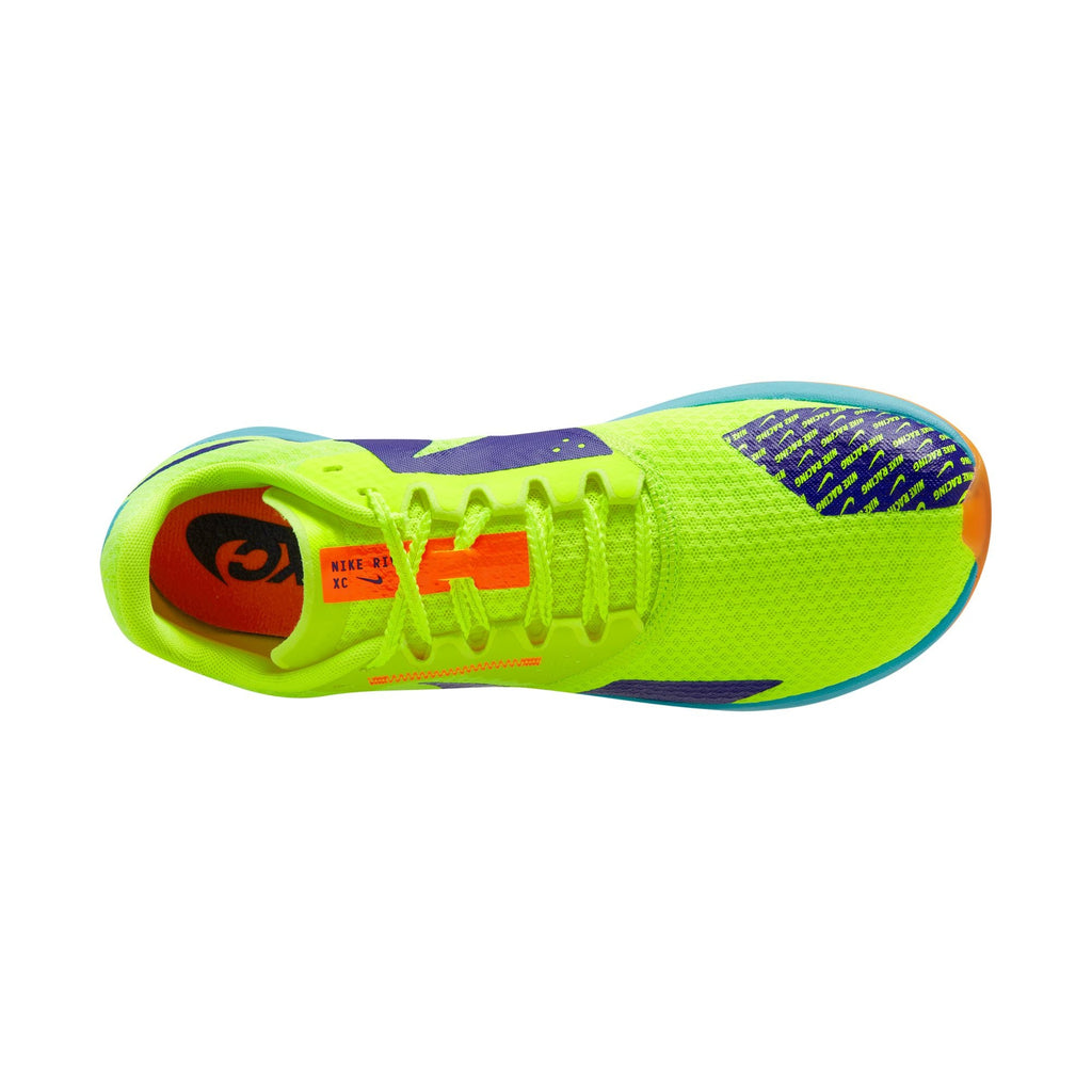 Nike Zoom Rival XC 6 Running Spikes Volt / Concord / Total Orange