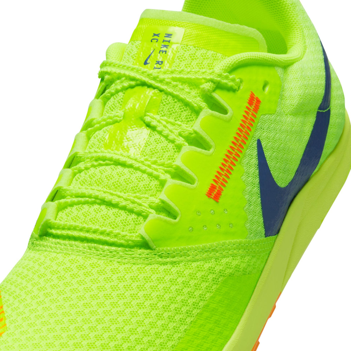 Nike Zoom Rival XC 6 Running Spikes Volt / Concord / Total Orange