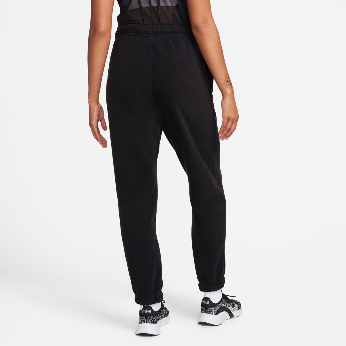 Women's Therma-FIT One Loose Fleece Pants Black / Pale Ivory