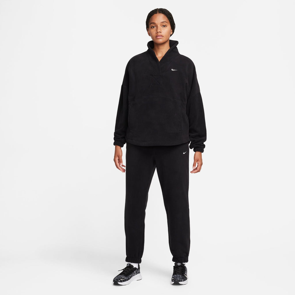 Women's Therma-FIT One Loose Fleece Pants Black / Pale Ivory