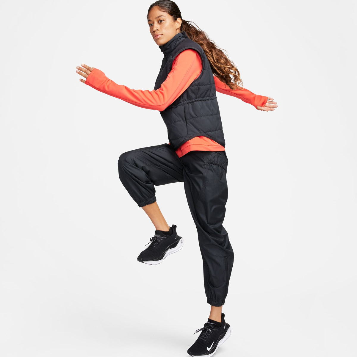 Nike Women's Therma-FIT Swift Running Gilet Black
