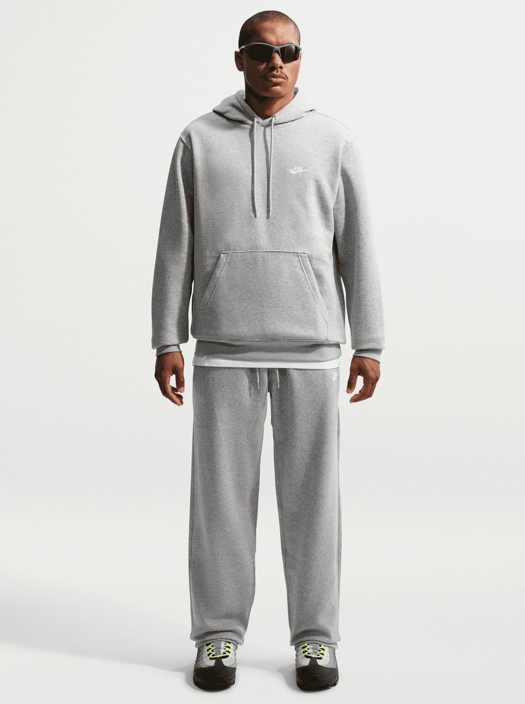 Open-Hem Fleece Pants