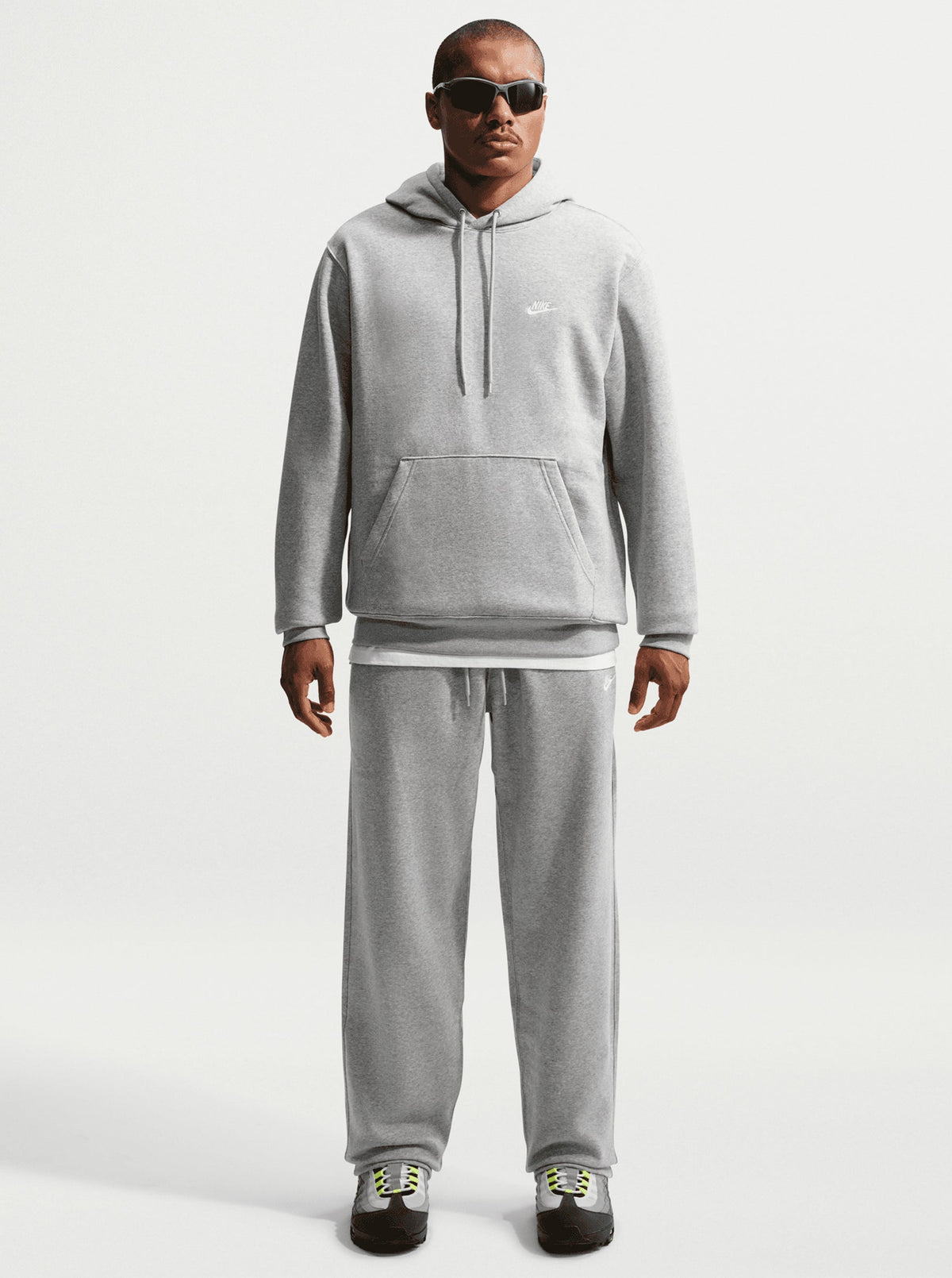Open-Hem Fleece Pants