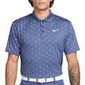 Nike Tour Men's Dri-FIT Polo Shirt - Diffused Blue/White
