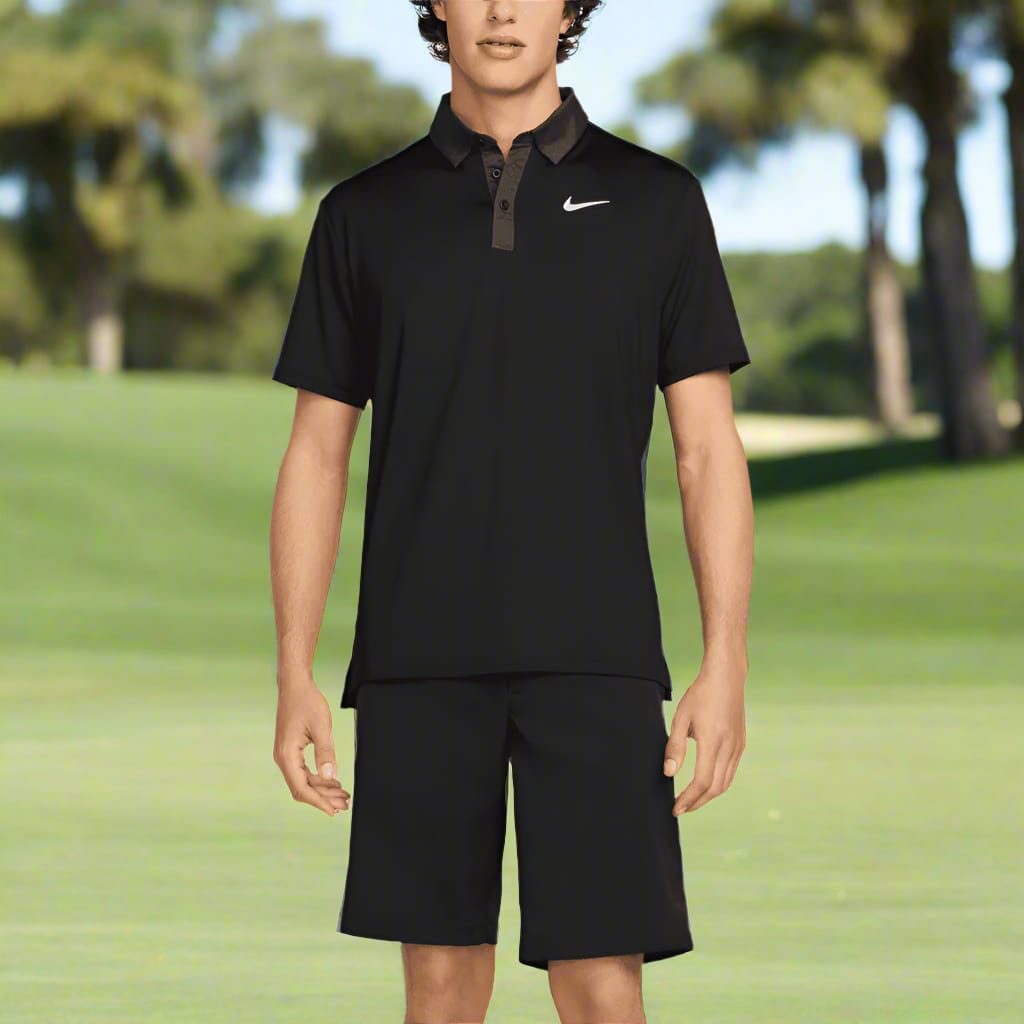 Nike Tour Men's Dri-FIT Polo Shirt - Black/Anthracite/White