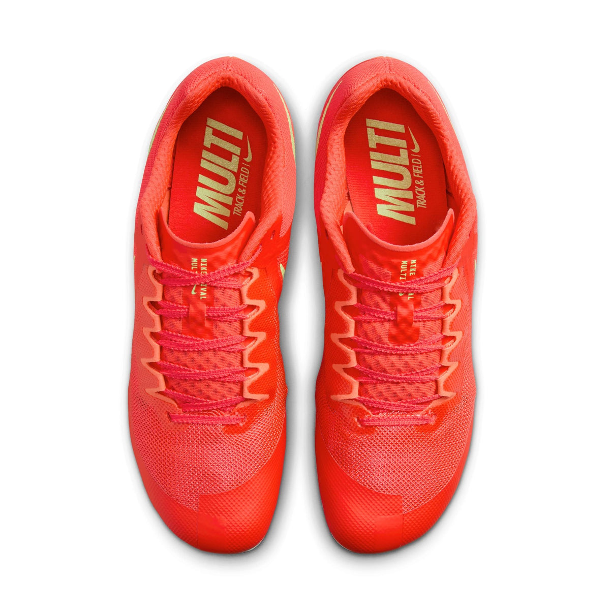 Nike Zoom Rival Multi-Event Running Spikes Bright Crimson / Washed Coral / Lime Blast